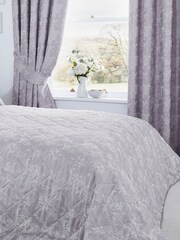 Serene Purple Jasmine Duvet Cover And Pillowcase Set - Image 1 of 1