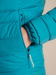 Teal Blå - Craghoppers Compresslite IX huvjacka - Bild 4 av 6