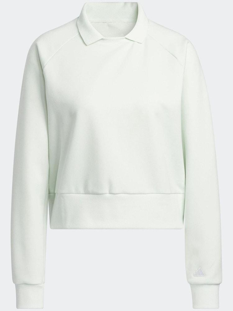 adidas Golf Navy Women'S Go-To Sweatshirt - Image 8 of 8
