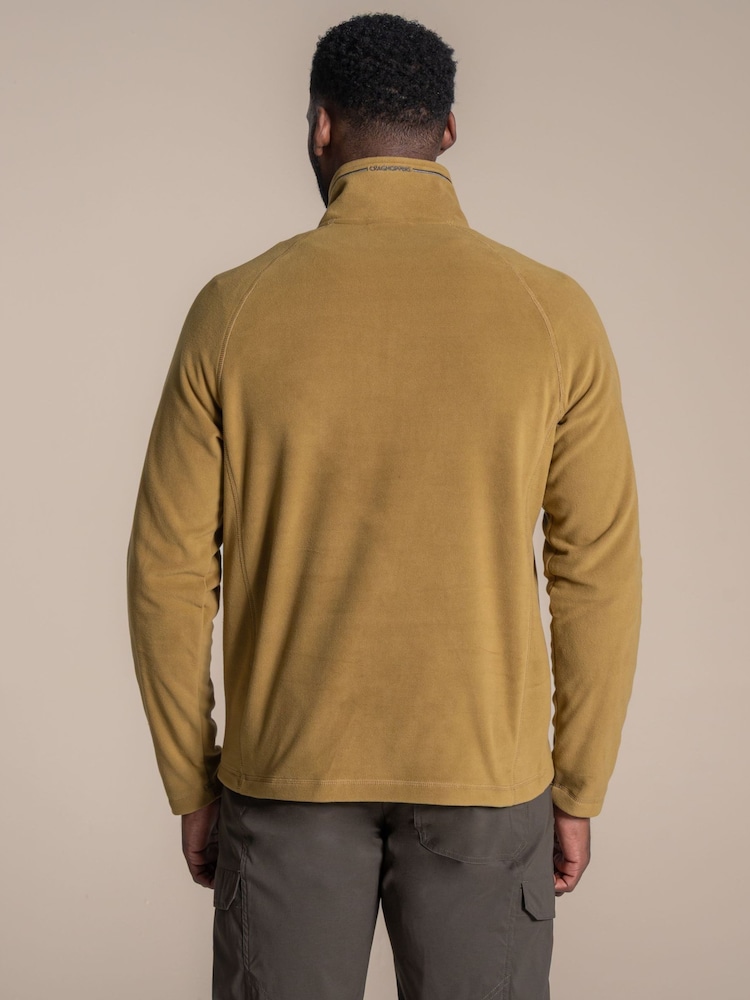 Craghoppers Yellow Corey VI Half Zip Fleece - Image 2 of 6 Craghoppers Yellow Corey VI Half Zip Fleece - Image 2 of 6