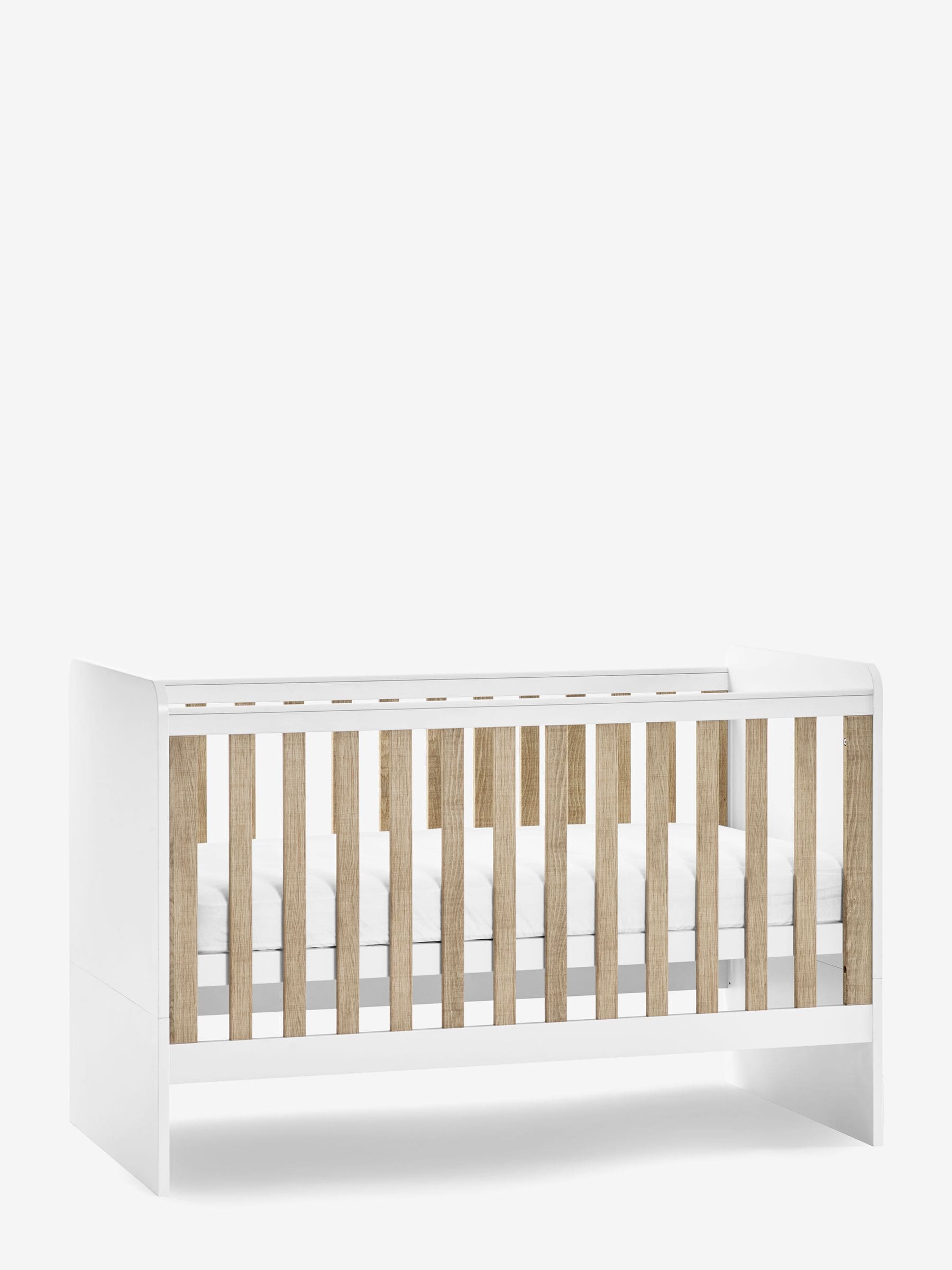 Buy White Wood Effect Parker Kids Nursery Convertible Cot Bed from the Next UK online shop