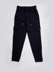 Pineapple Black Womens Cargo Joggers - Image 5 of 5