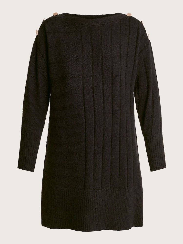 Monsoon Black Jo Jumper Dress - Image 5 of 5