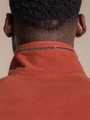 Orange - Craghoppers Corey VI Fleecepullover mit Halbreißverschluss - Bild 4 von 5