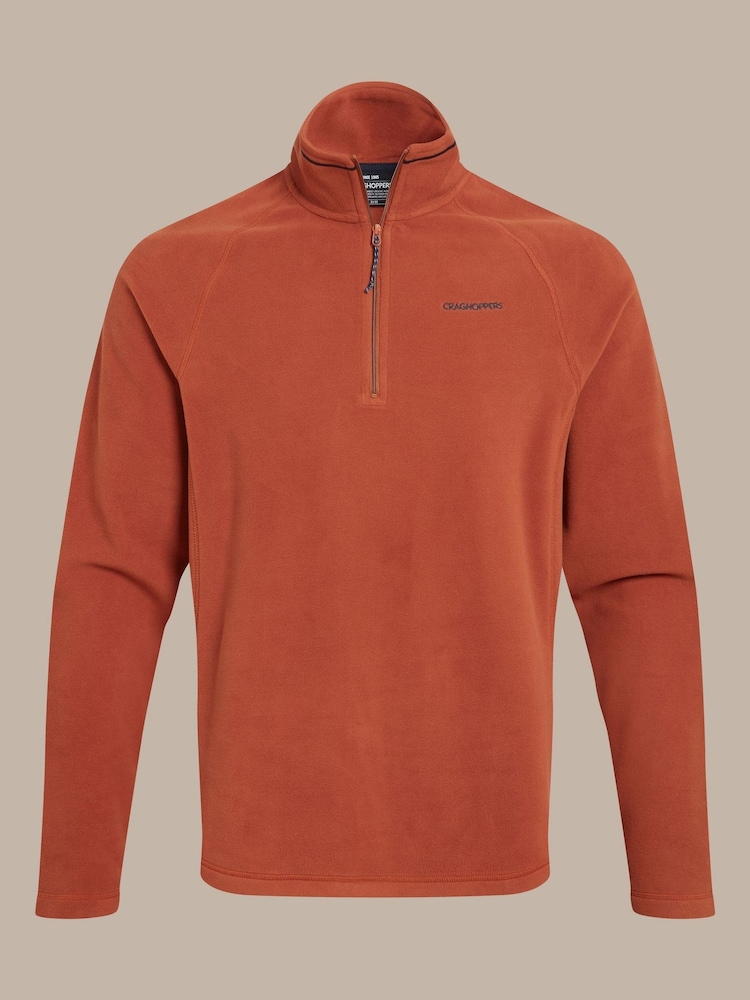 Orange - Craghoppers Corey VI Fleecepullover mit Halbreißverschluss - Bild 5 von 5