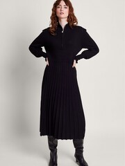 Monsoon Zoey Zip Midi Dress - Image 1 of 5