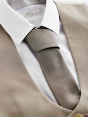 Ecru / Taupe Waistcoat Set (12mths-16yrs) - Image 4 of 5