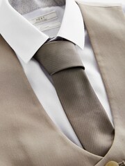 Ecru / Taupe Waistcoat Set (12mths-16yrs) - Image 8 of 9