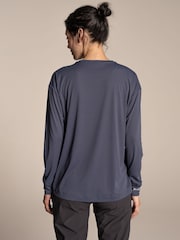 Craghoppers Grey NosiLife SolarShield+ Long Sleeved T-Shirt - Image 2 of 4