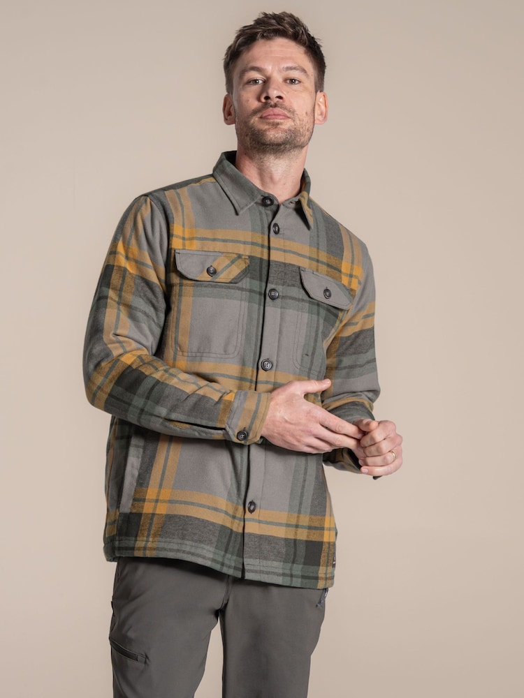 Craghoppers Green Burnbank Overshirt - Image 1 of 6 Craghoppers Green Burnbank Overshirt - Image 1 of 6