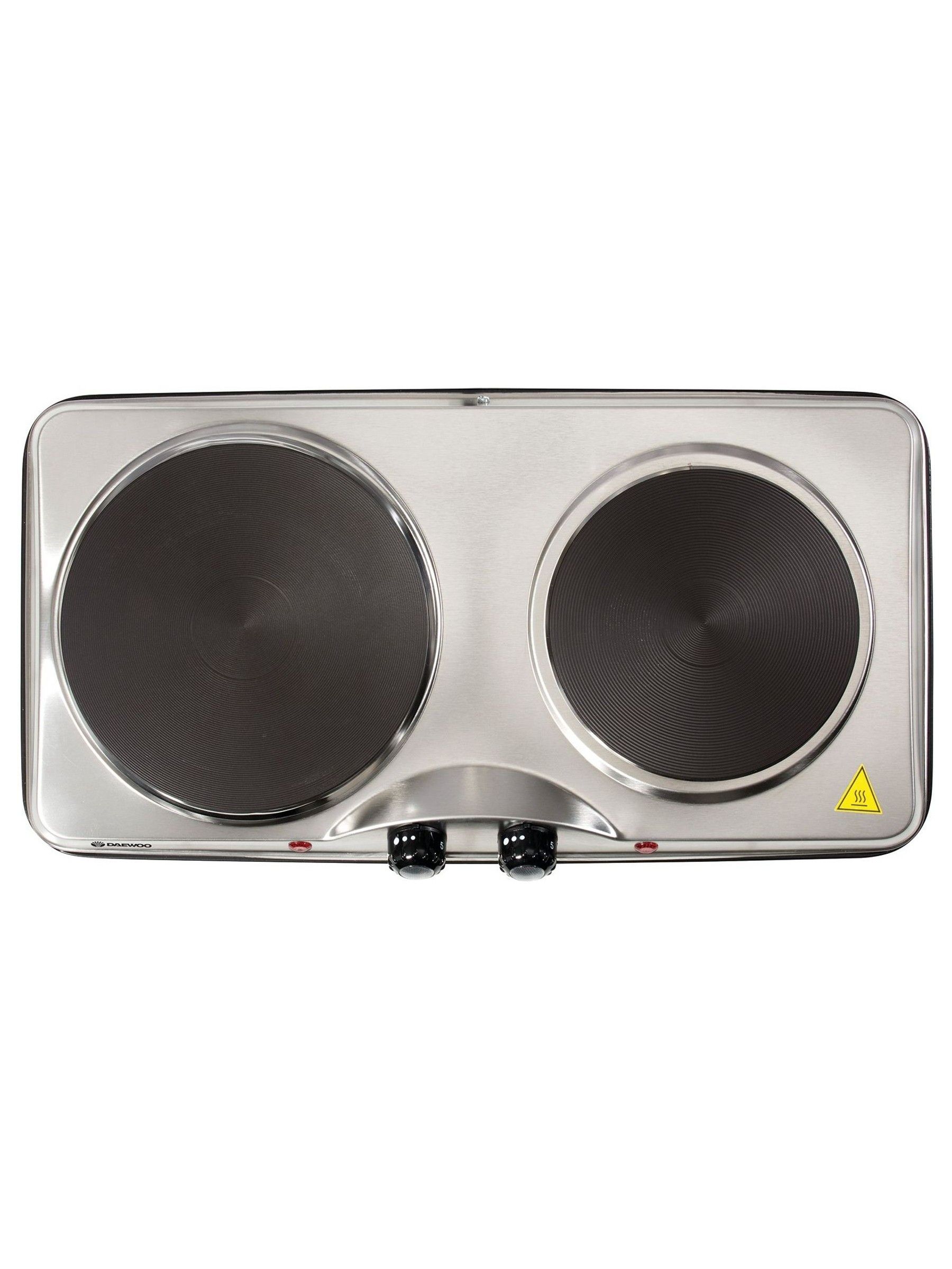 Buy Daewoo Silver Double Stainless Steel Hot Plate from the Next UK online  shop