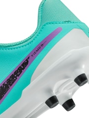 Nike Blue Kids Tiempo Legend 10 Academy Multi Ground Football Boots - Image 10 of 11
