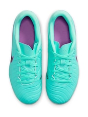 Nike Blue Kids Tiempo Legend 10 Academy Multi Ground Football Boots - Image 7 of 11