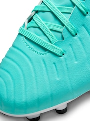 Nike Blue Kids Tiempo Legend 10 Academy Multi Ground Football Boots - Image 9 of 11