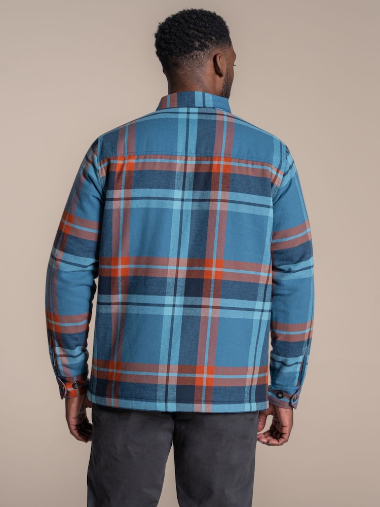 Craghoppers Blue Burnbank Overshirt - Image 2 of 6 Craghoppers Blue Burnbank Overshirt - Image 2 of 6