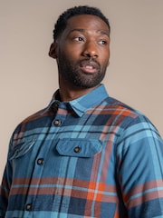 Craghoppers Blue Burnbank Overshirt - Image 6 of 6