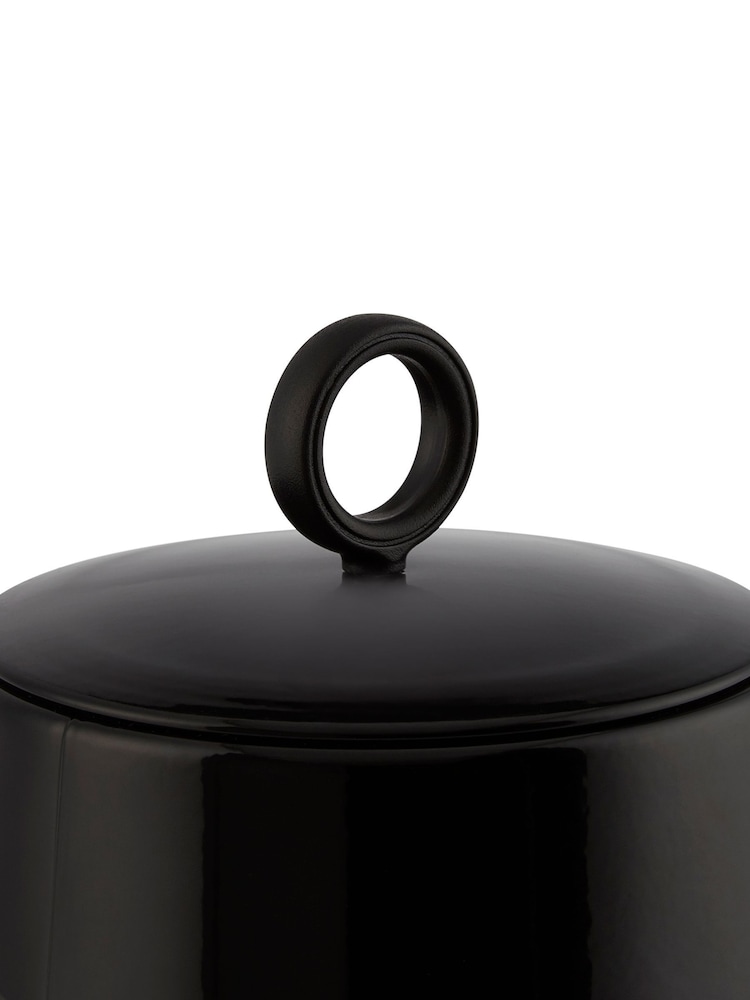 Morphy Richards Set of 3 Black Dune Canisters - Image 2 of 4