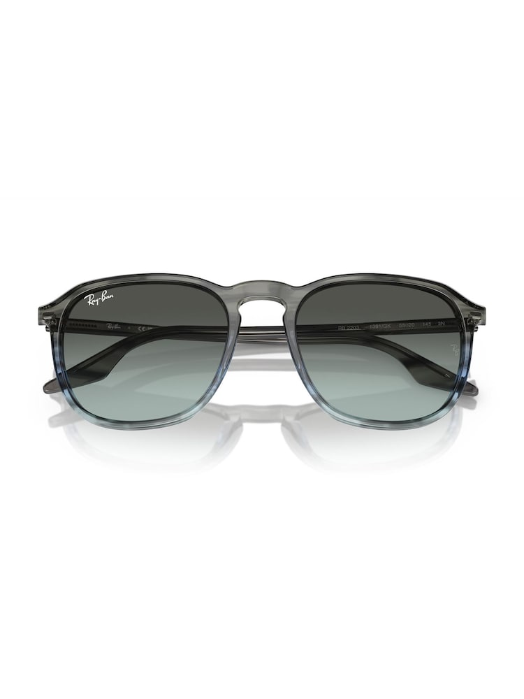 Ray-Ban Grey RB2203 Sunglasses - Image 4 of 4