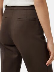 Jigsaw Cotton Twill Nevis Brown Trousers - Image 5 of 5
