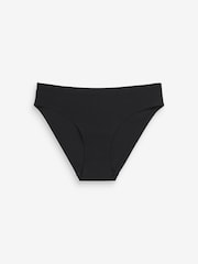 Black Brazilian Rib No VPL Knickers - Image 1 of 6