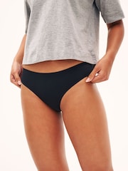 Black Brazilian Rib No VPL Knickers - Image 2 of 6