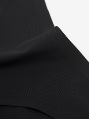 Black Brazilian Rib No VPL Knickers - Image 5 of 6
