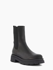 Dune London Black Palmero Chunky Sole Chelsea Boots - Image 4 of 6