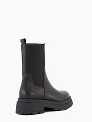 Dune London Black Palmero Chunky Sole Chelsea Boots - Image 5 of 6