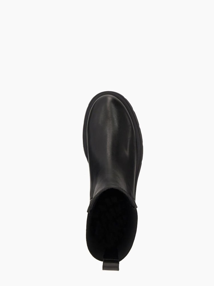 Dune London Black Palmero Chunky Sole Chelsea Boots - Image 6 of 6