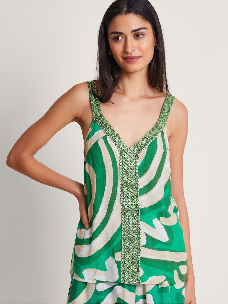 Monsoon Posy Bedrucktes Camisole - Bild 1 von 5