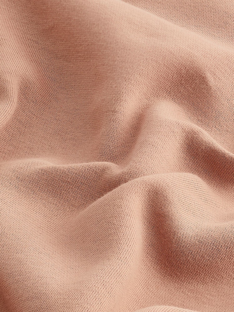 Clay/Neutral Regular Fit Jersey Cotton Rich Crew Sweatshirt - Image 8 of 8