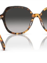 COACH Brown HC8377U Sunglasses - Image 4 of 5
