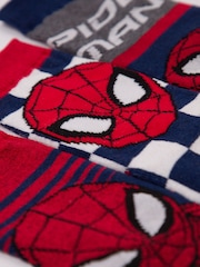 Vanilla Underground Red Spider-Man Boys Character Socks 6 Pack - Image 3 of 3
