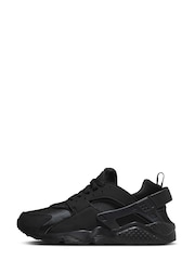 Nike Black Huarache Run 2.0 Youth Trainers - Image 2 of 8