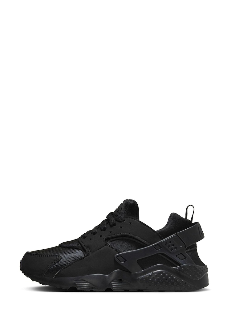 Nike Black Huarache Run 2.0 Youth Trainers - Image 2 of 8