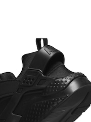 Nike Black Huarache Run 2.0 Youth Trainers - Image 7 of 8