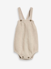 The Little Tailor Stylish Baby Knitted 100% Cotton Romper - Image 6 of 8