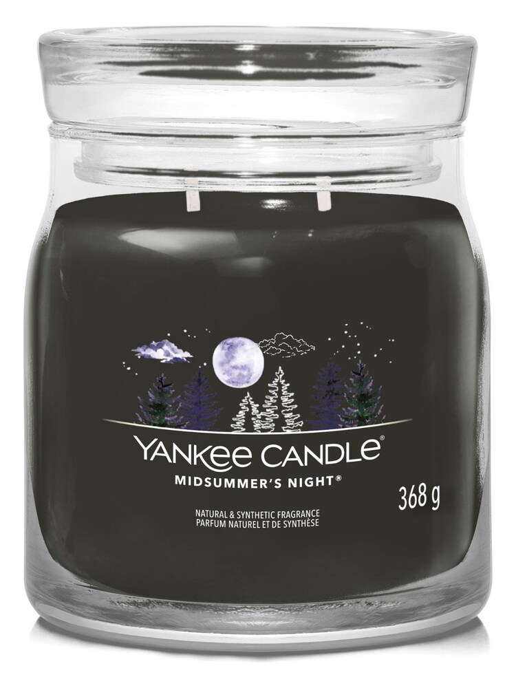 Yankee Candle Signature Medium Jar Midsummer's Night Scented Candle - Image 2 of 4