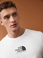 The North Face White Mens Fine Alpine Equipment 3 Short Sleeve 100% Cotton T-Shirt - Image 4 of 6