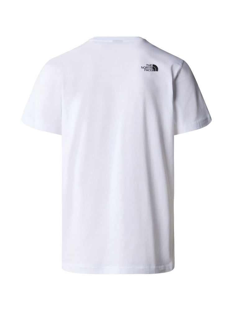 The North Face White Mens Fine Alpine Equipment 3 Short Sleeve 100% Cotton T-Shirt - Image 6 of 6