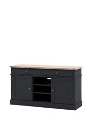 Gallery Home Meteor Navy Leroy 2 Door/2 Drawer Sideboard - Image 10 of 11