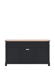 Gallery Home Meteor Navy Leroy 2 Door/2 Drawer Sideboard - Image 11 of 11
