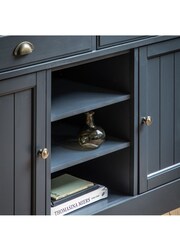 Gallery Home Meteor Navy Leroy 2 Door/2 Drawer Sideboard - Image 4 of 11
