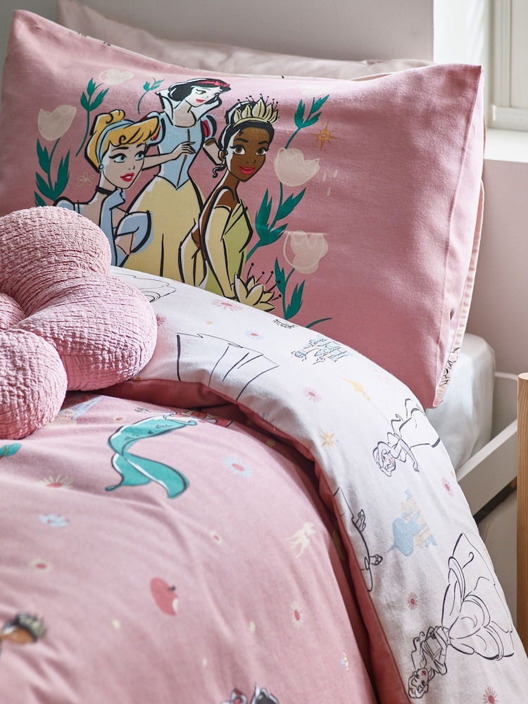 Ensemble Housse de couette et Taie d'oreiller en coton brossé 100% super doux - Image 5 of 9