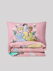 Pink Disney Princess Supersoft Brushed 100% Cotton Duvet Cover and Pillowcase Set - Image 8 of 9