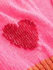 Pink Heart Lofty Cardigan (3-16yrs) - Image 8 of 9