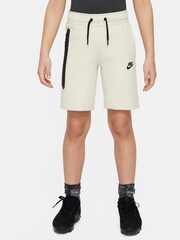 Nike Cream Tech Fleece Shorts - Image 1 of 7