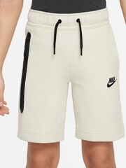 Nike Cream Tech Fleece Shorts - Image 3 of 7