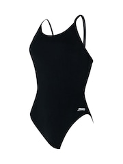 Zoggs Black Sprintback Swimsuit - Image 4 of 5