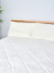 BHS Super Soft & Warm Fleece Mattress Protector - Image 1 of 2